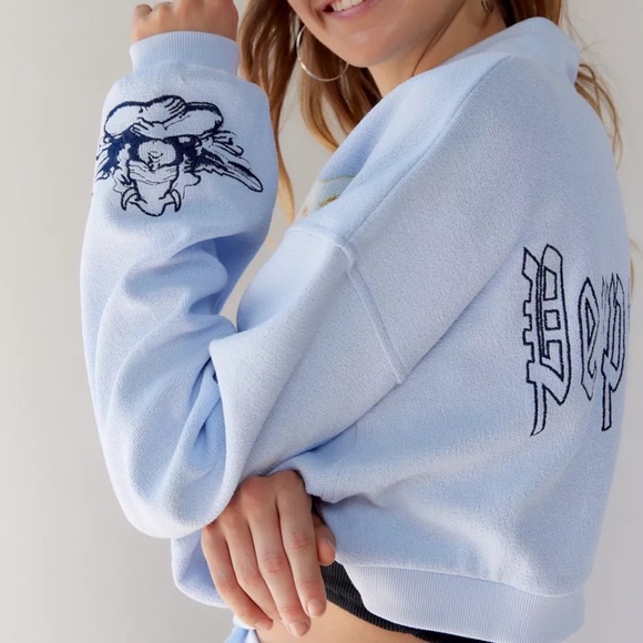 Boys Lie 'Perpetual Feelings' Cropped Sweatshirt - Picture 9 of 16